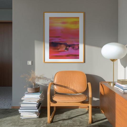 Kristine Moen - Red Landscape