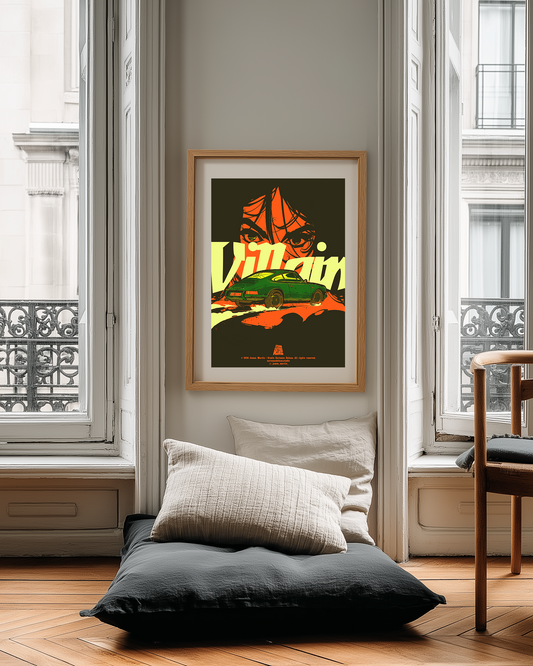 James Martin - Work #9: Villain_05 - Poster