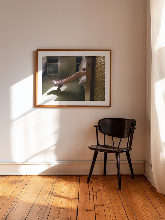 Julie Pike - Waiting game - Poster