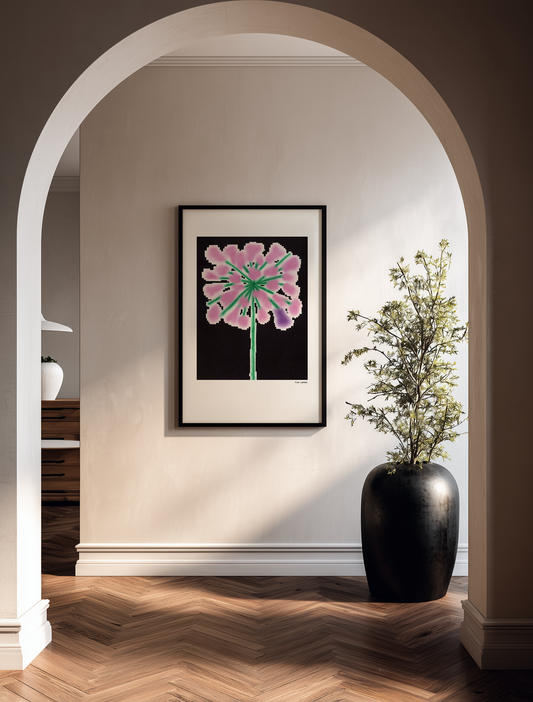 Tim Lahan - Work #5: Purple - Poster