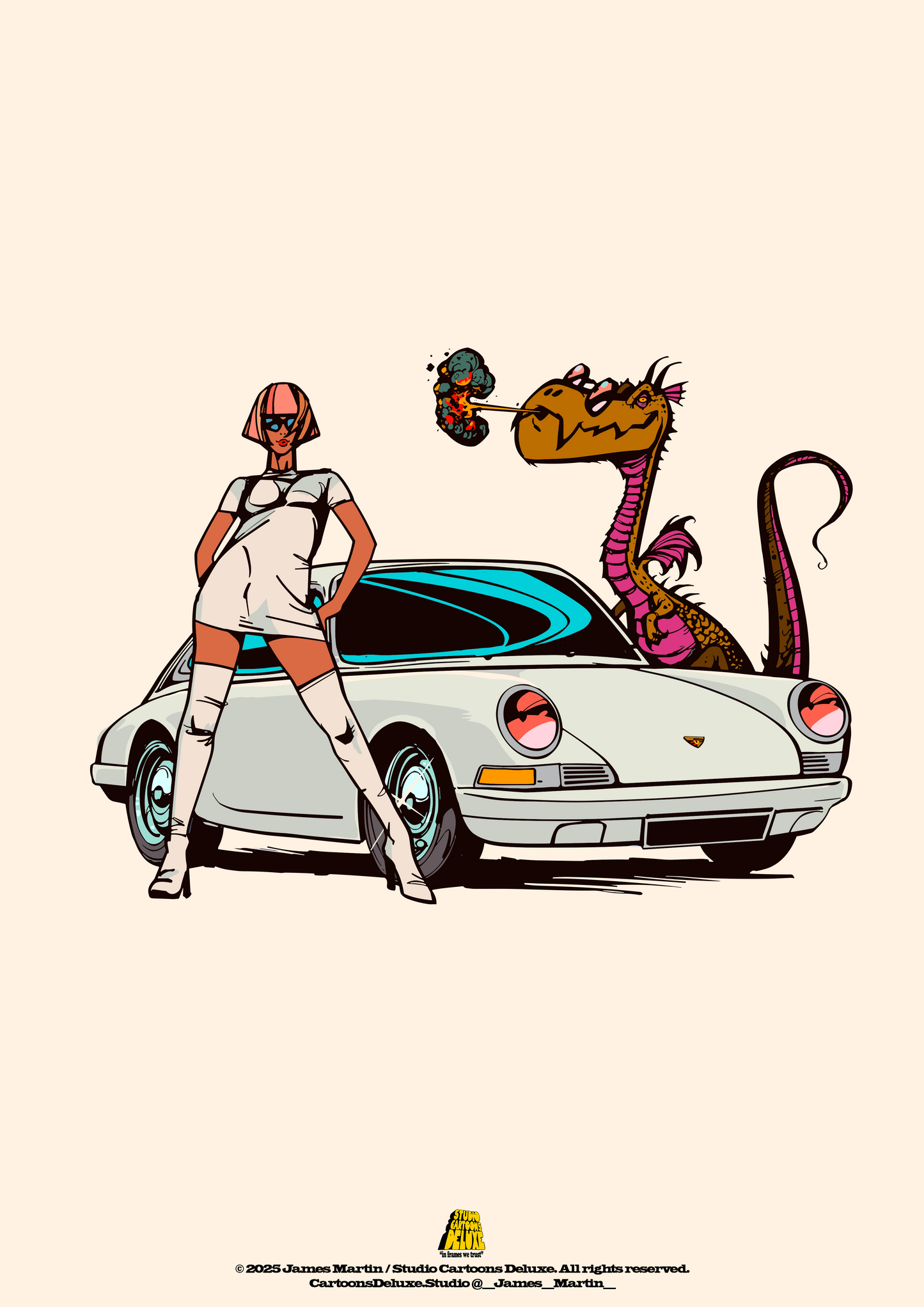 James Martin - Work #5: Villain_01 - Poster