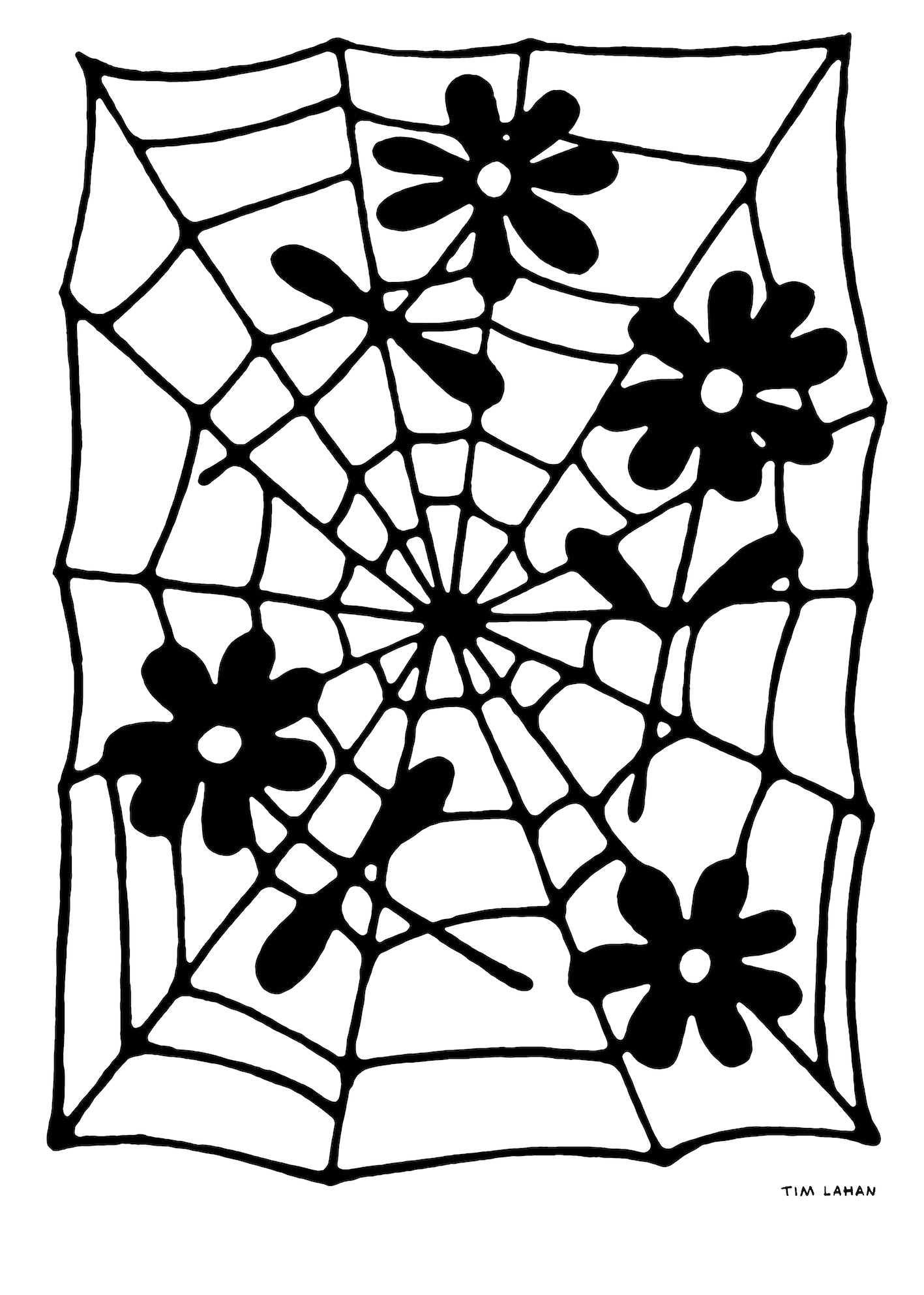 Tim Lahan - Work #3: Caught - Poster