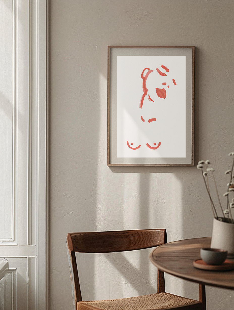 Lieu Le Work #14 - YOUR BODY IS YOUR HOME - Poster