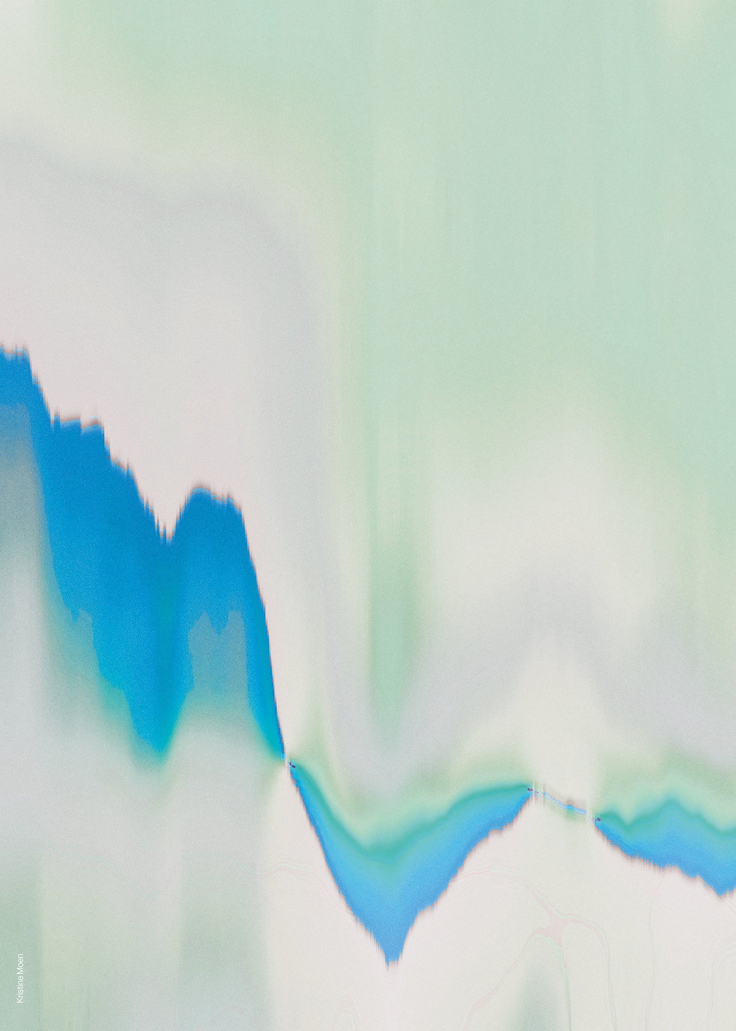 A colorful abstract artwork representing the sound of thunder.