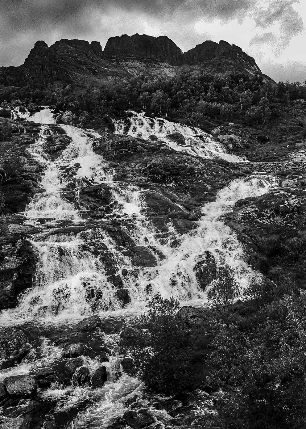 Mari Amman - Work #16: Fossen - Poster