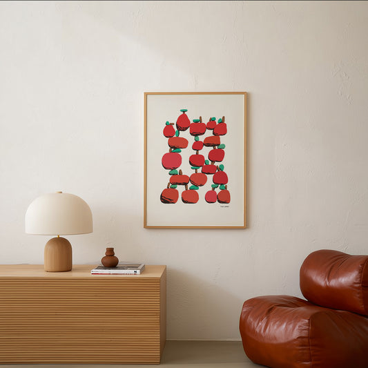 Tim Lahan - Work #2: Apples - Poster