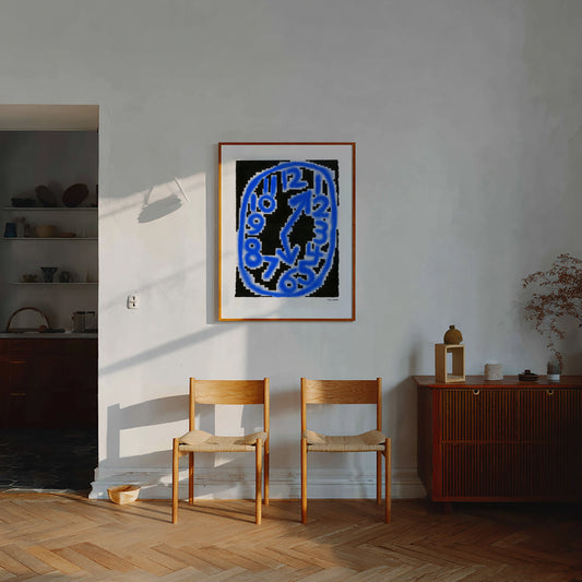 Tim Lahan - Work #4: Clock - Poster