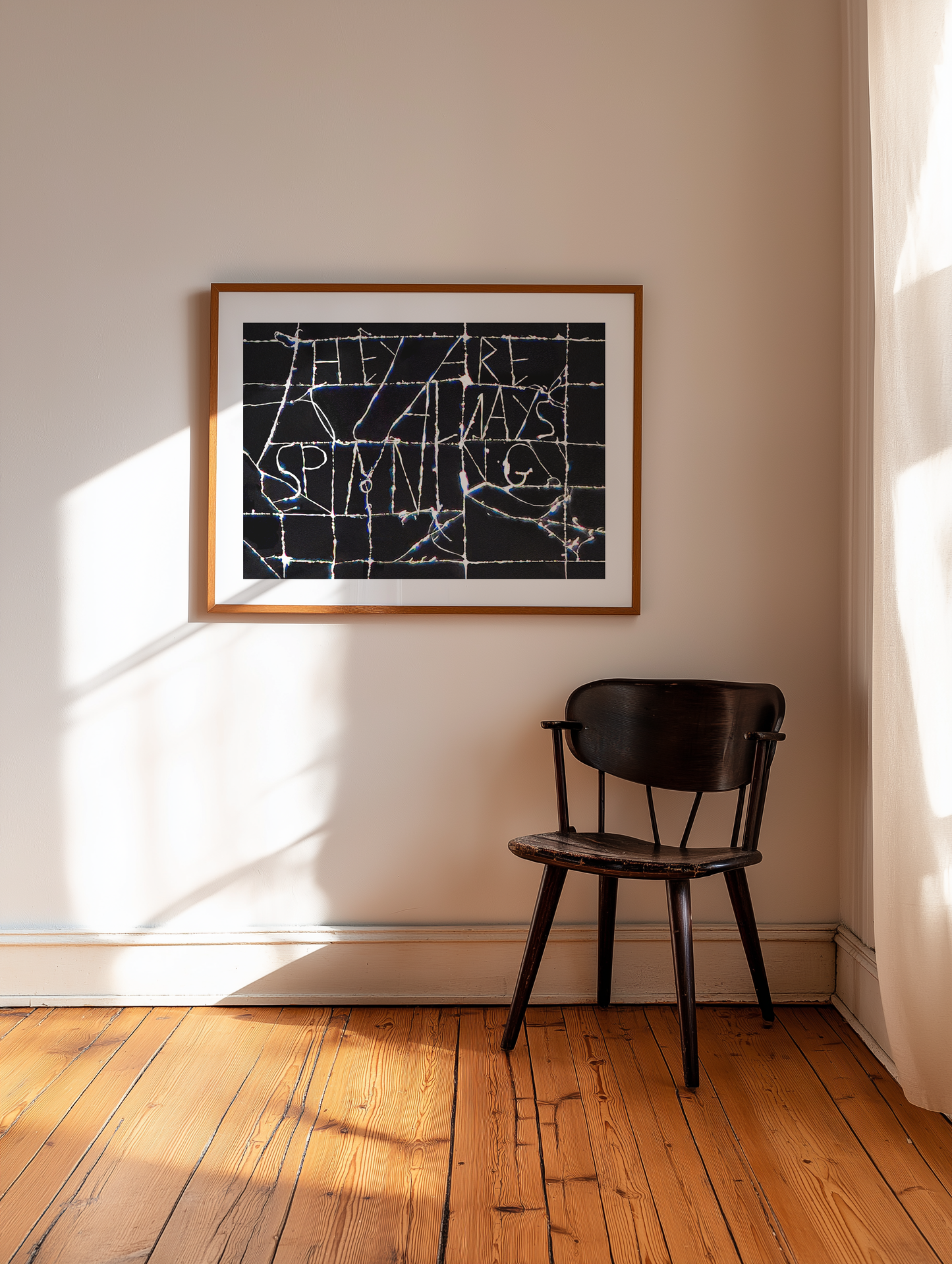 Willa Wathne - Work #1 - They Are Always Spinning - Poster