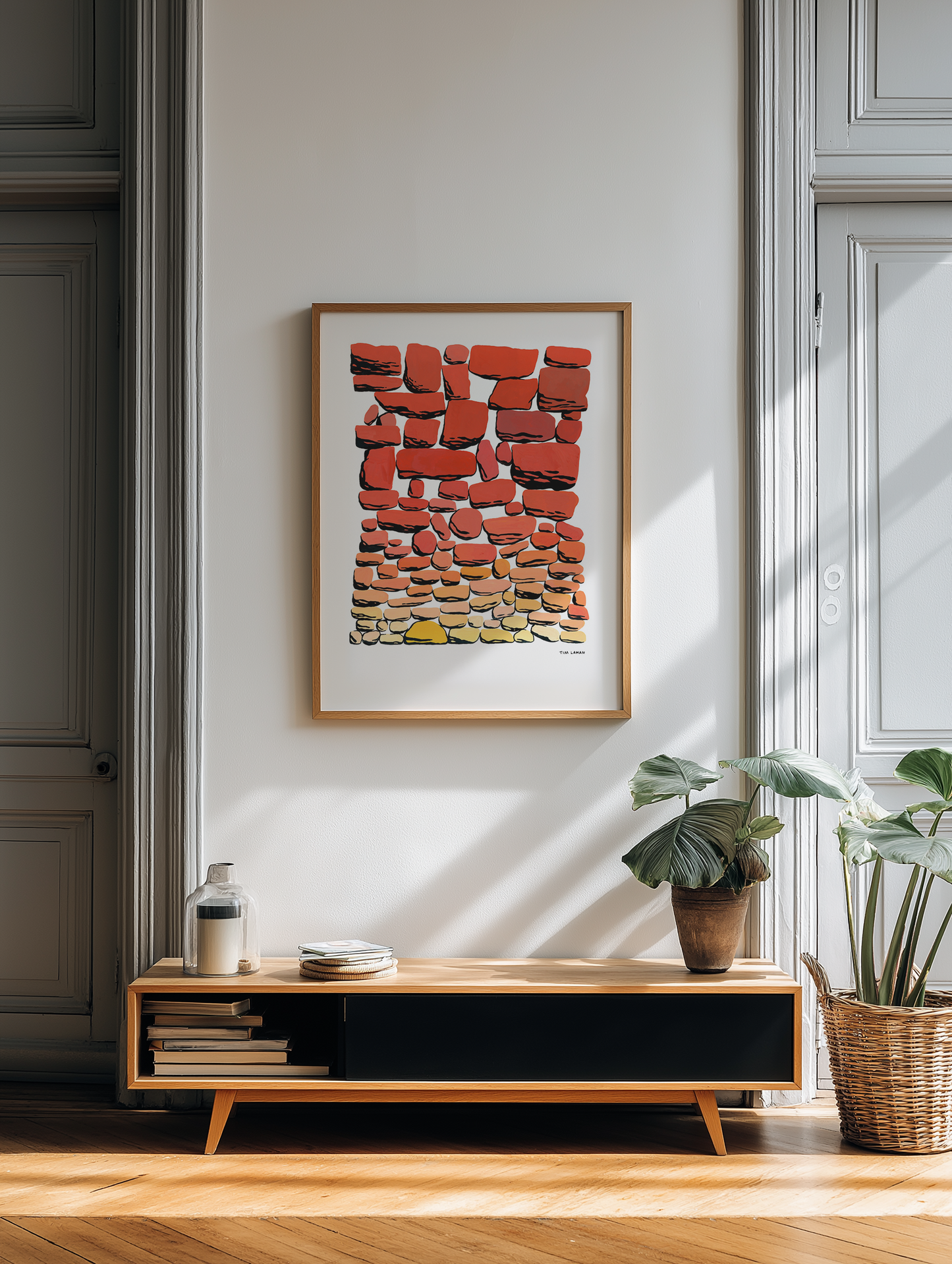 Tim Lahan - Work #6: Rise Set - Poster