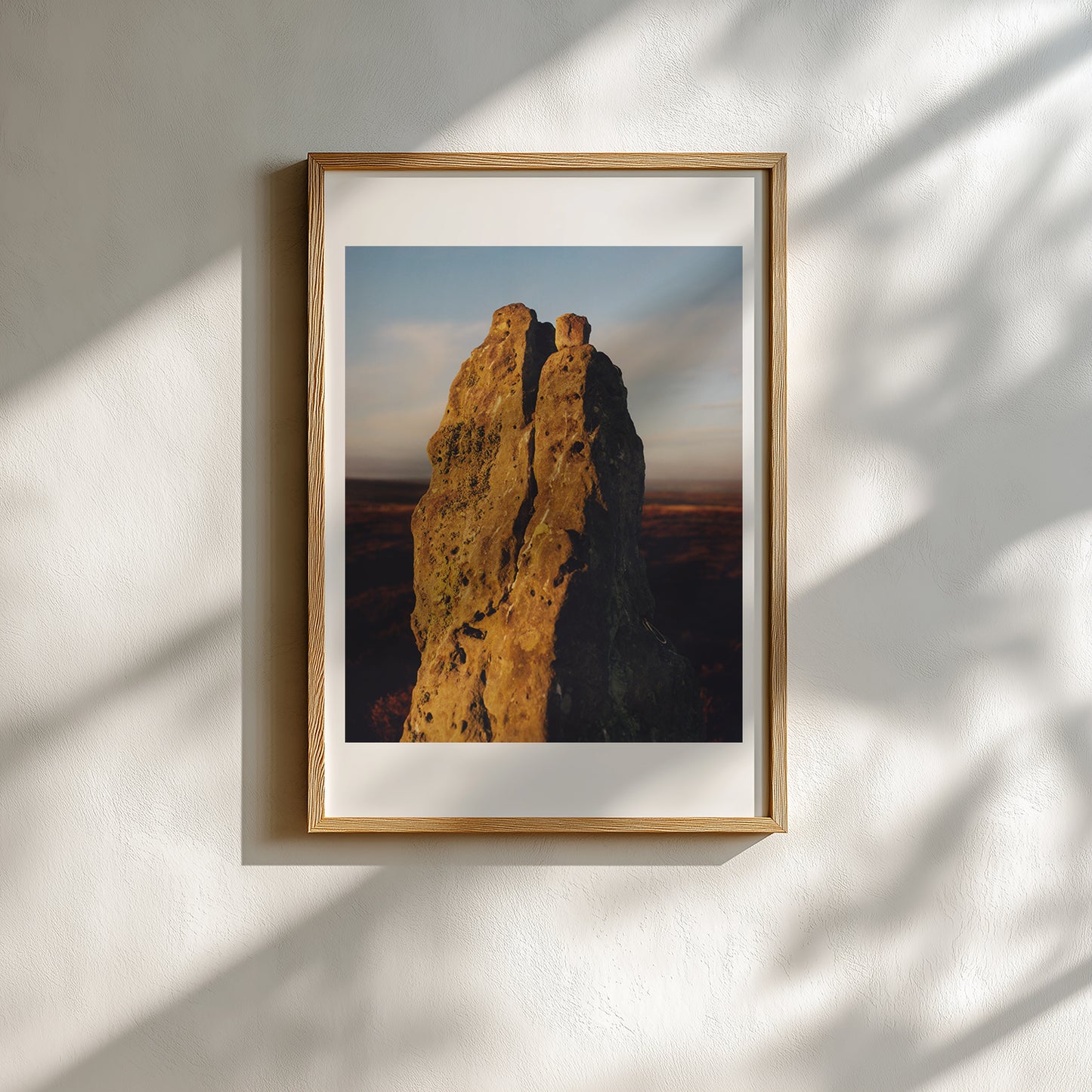 George Hutton - Work #3: High Bridestones, Grosmont - Poster