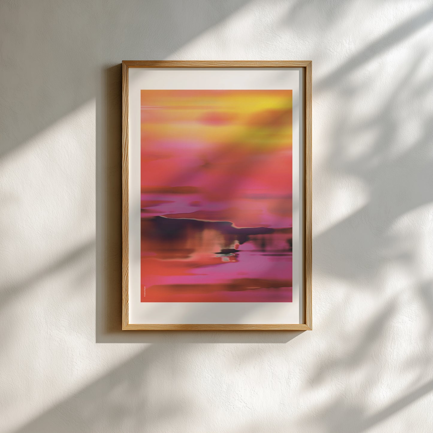 Kristine Moen - Red Landscape