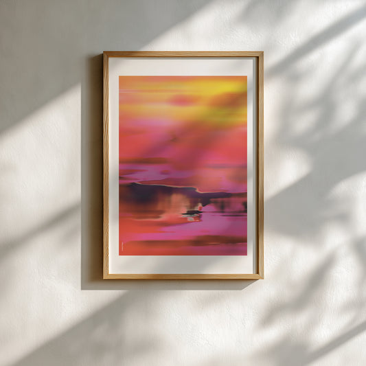 Kristine Moen - Red Landscape