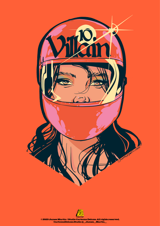 James Martin - Work #10: Villain_06 - Poster