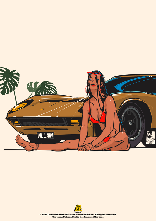 James Martin - Work #11: Villain_07 - Poster