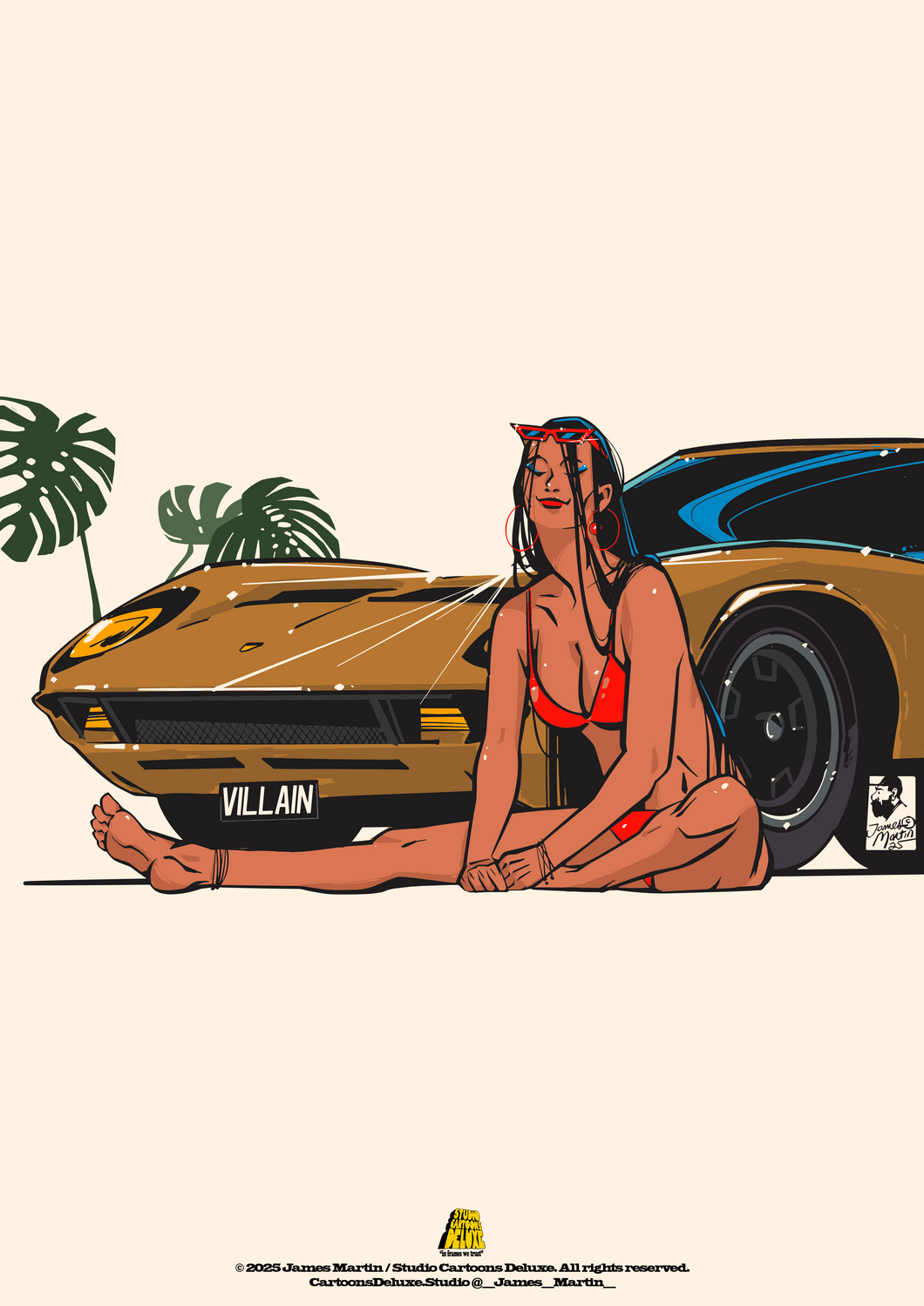 James Martin - Work #11: Villain_07 - Poster