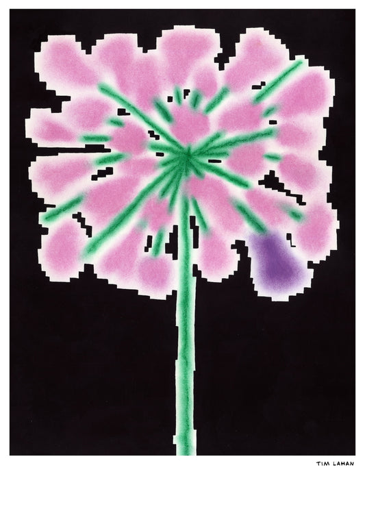 Tim Lahan - Work #5: Purple - Poster