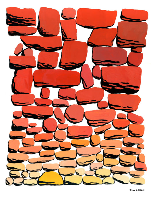 Tim Lahan - Work #6: Rise Set - Poster