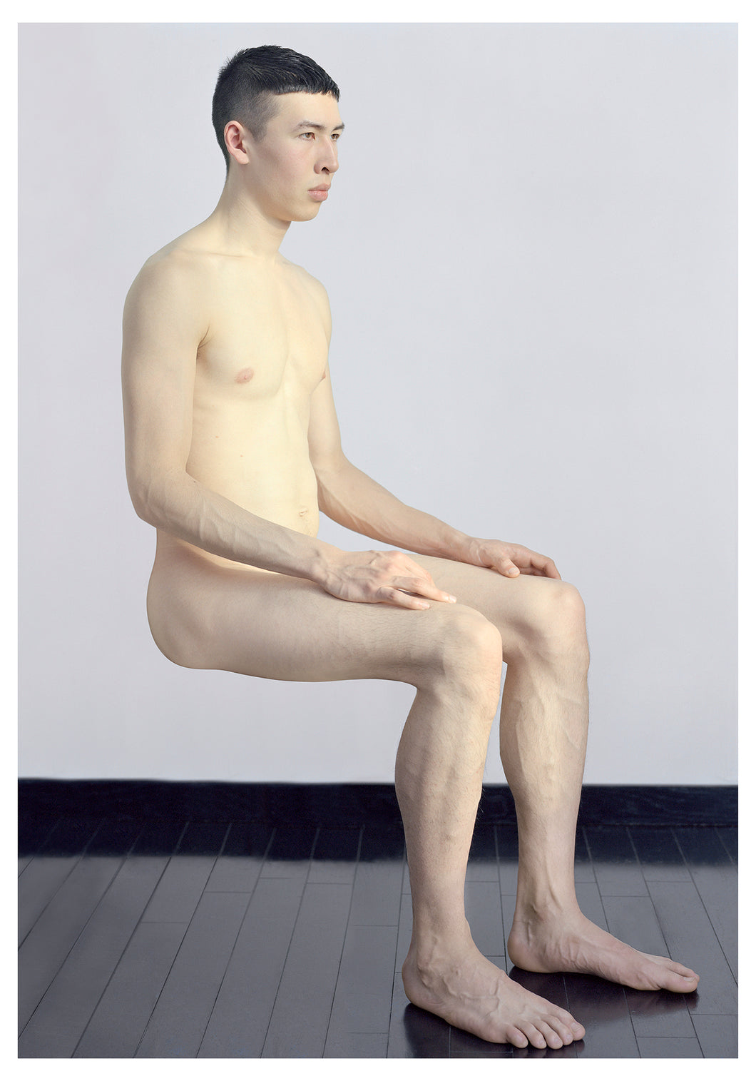 Vivien Allender - Work #1 Seated Nude #1 - Art Print