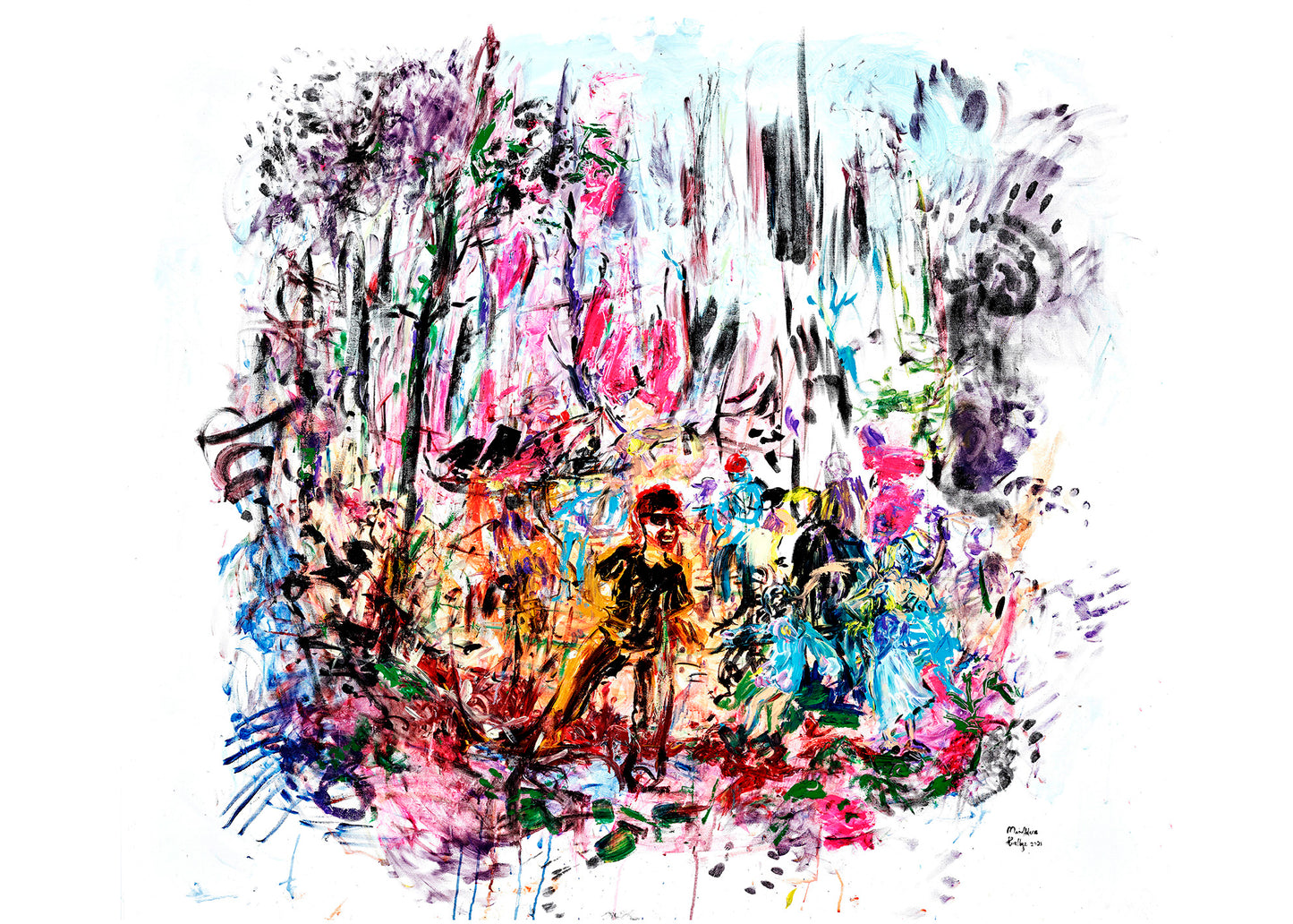 Mari-Helene Hvalbye - The Cuban Strikes - Poster