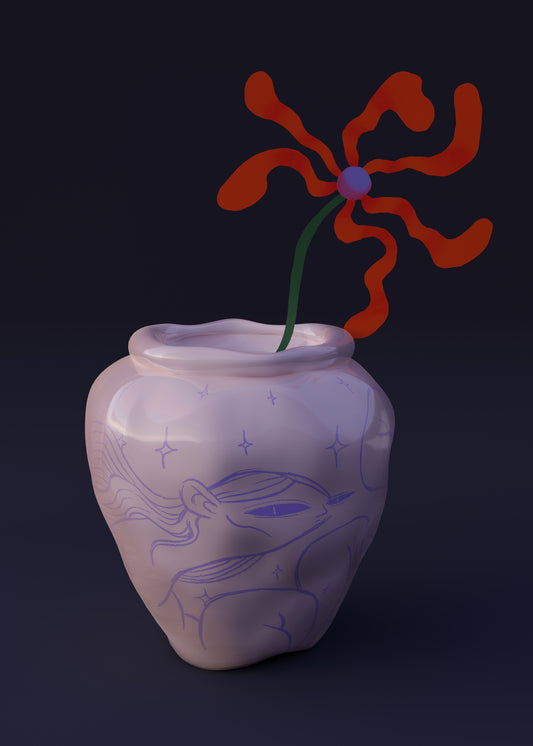 MARIA MAANESKIOLD x RASMUS STRIDE - The Youwhoo dynasty vase